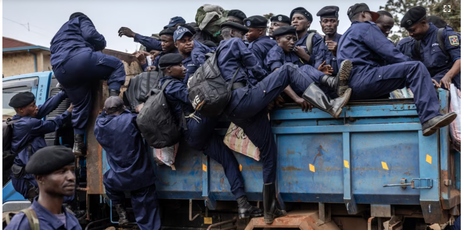 Over 1,800 Congolese Police Officers Join M23 Rebels in Occupied City/courtesy photo