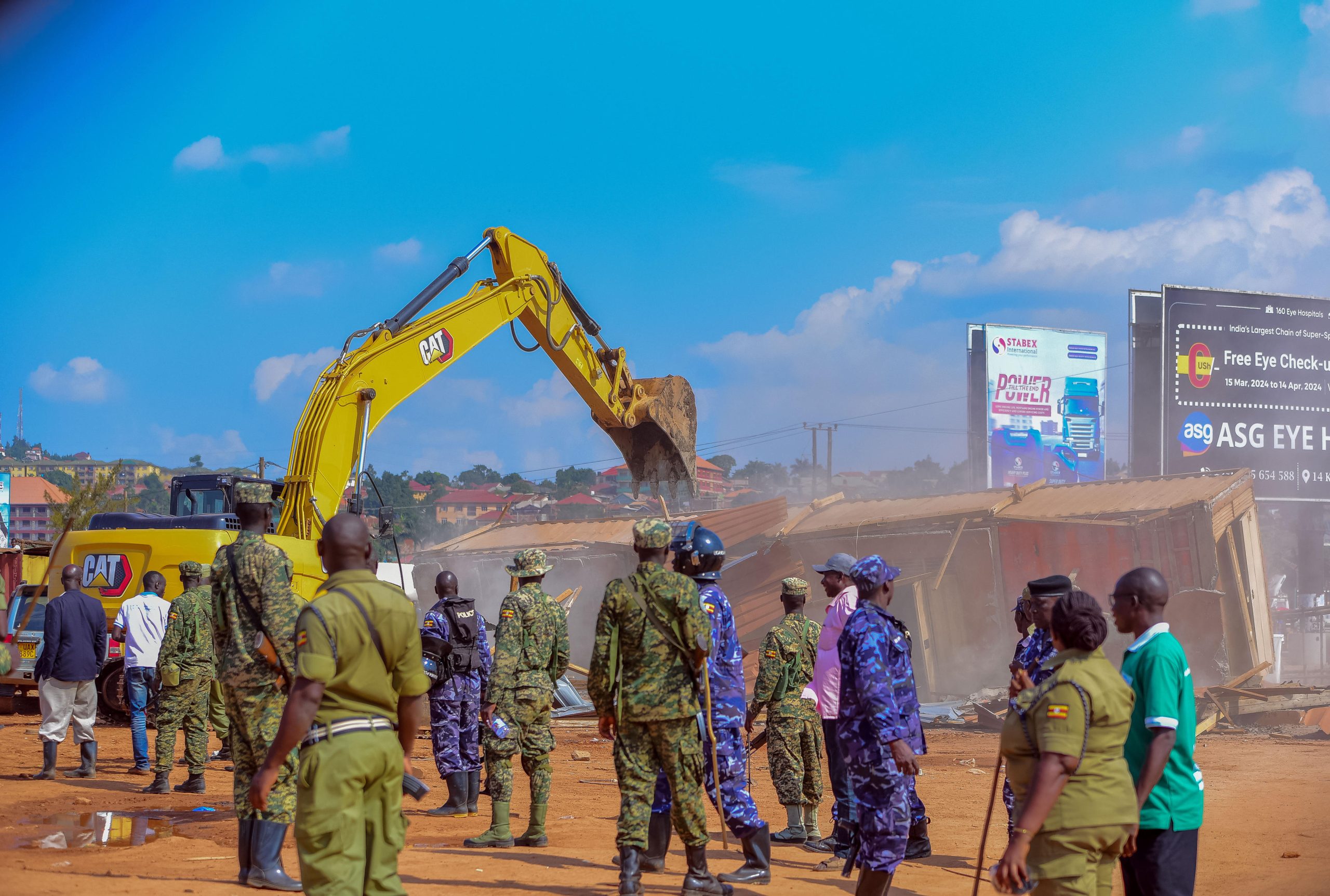Chaos Erupts as Environmental Protection Force Evicts Encroachers from Lubigi Wetland/courtesy photo