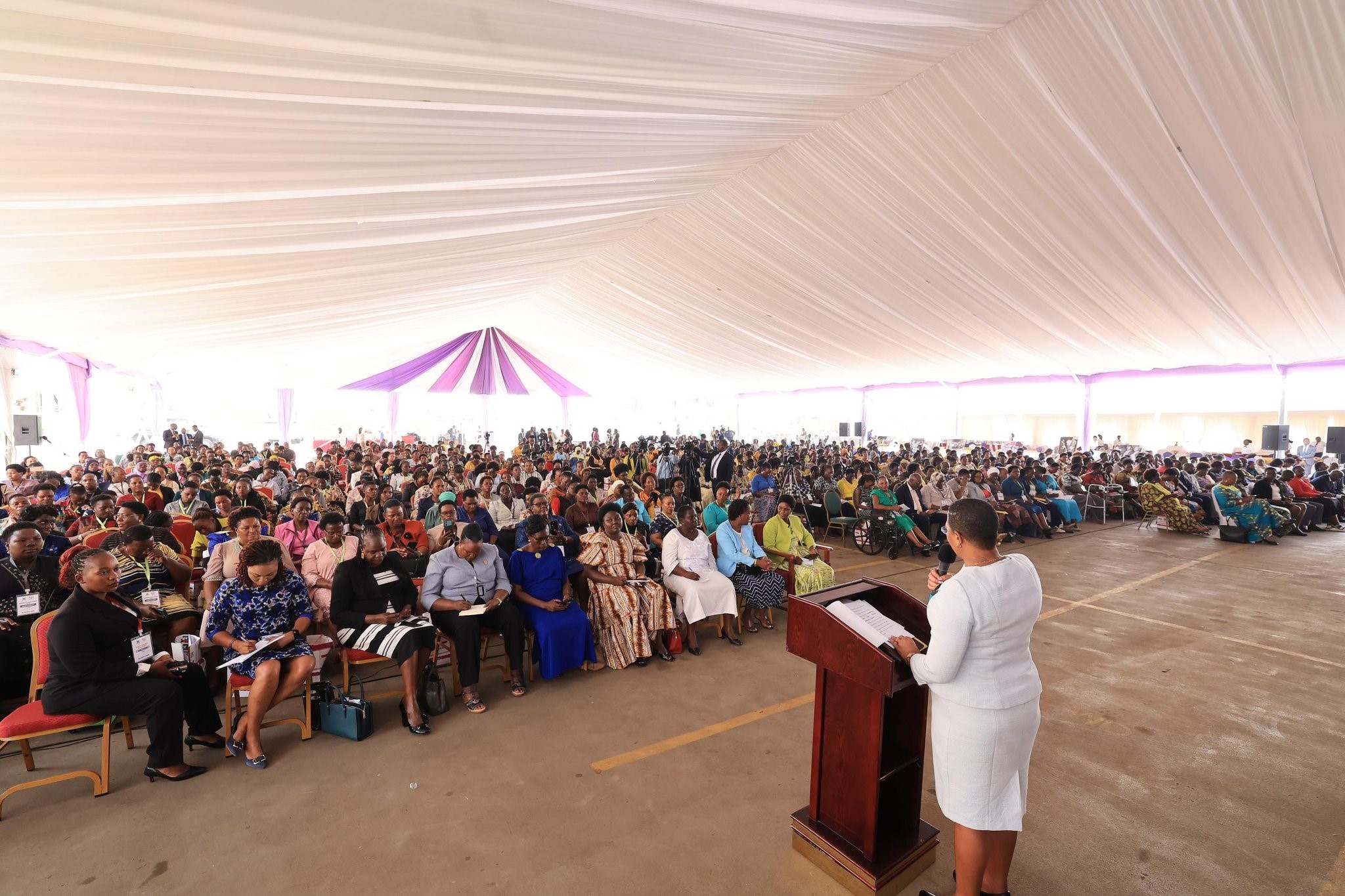 Speaker Among Defends Anti-Homosexuality Law During the 2nd Women's Parliament/courtesy photo