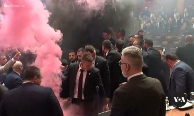 Tear Gas and Chaos: Serbian Parliament Erupts as Opposition Stages Protest /courtesy photo