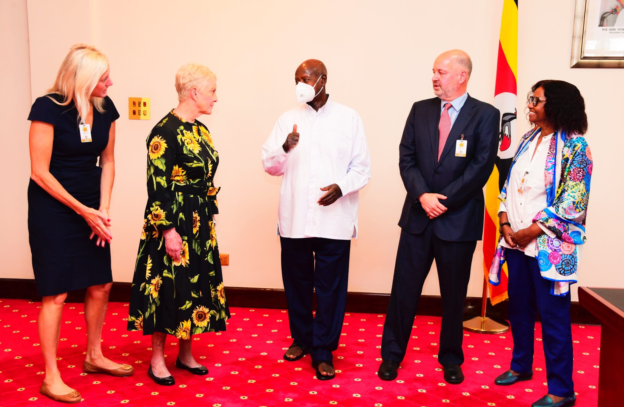 Museveni, WFP Chief Cindy McCain Urge Global Action as Uganda Faces Mounting Refugee Crisis/courtesy photo