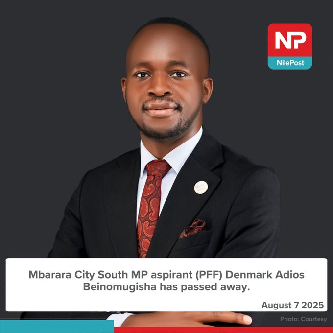 PFF-Affiliated Aspiring MP Denmark Beinomugisha Dies After Hotel in Mbarara