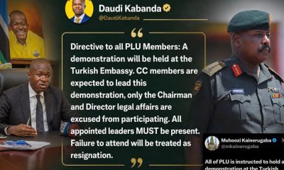 PLU Leaders Directed to Attend Planned Demonstration at Turkish Embassy