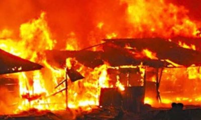Fire Damages Residential Unit at Nsambya Police Barracks