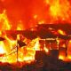 Fire Damages Residential Unit at Nsambya Police Barracks