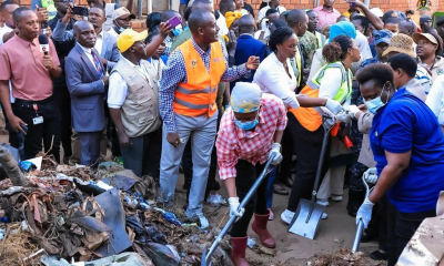 Vice President Jessica Alupo Launches The Mandatory National Cleaning Day