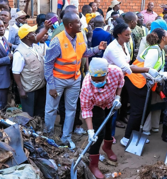 Vice President Jessica Alupo Launches The Mandatory National Cleaning Day