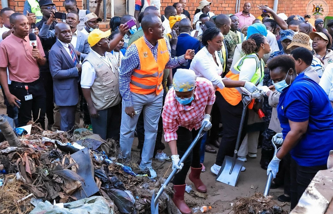 Vice President Jessica Alupo Launches The Mandatory National Cleaning Day