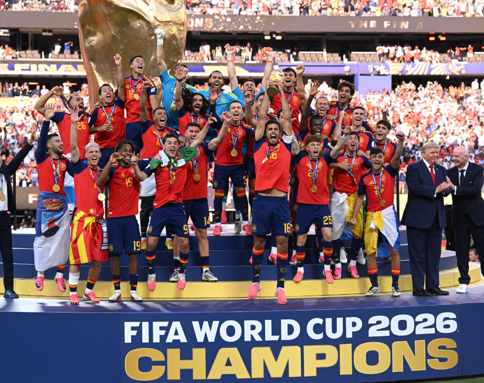 Spain crowned 2026 FIFA World Cup champions after extra-time victory over Argentina