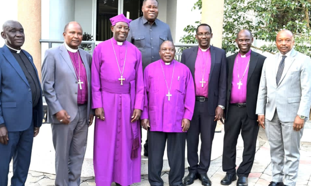 Speaker Oboth Oboth And Archbishop Kaziimba Discuss Household Transformation
