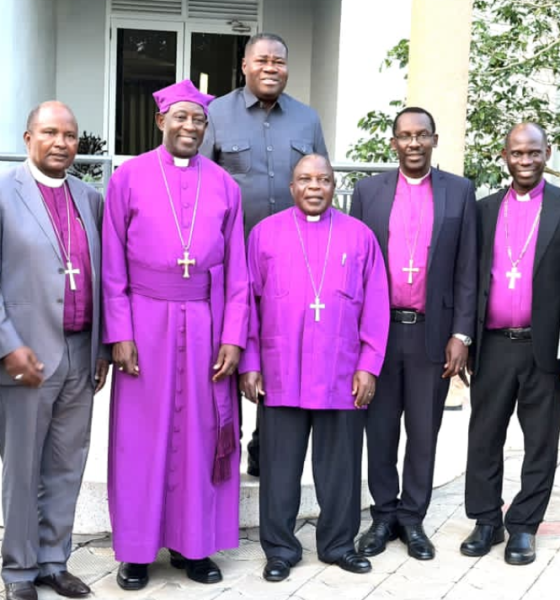 Speaker Oboth Oboth And Archbishop Kaziimba Discuss Household Transformation